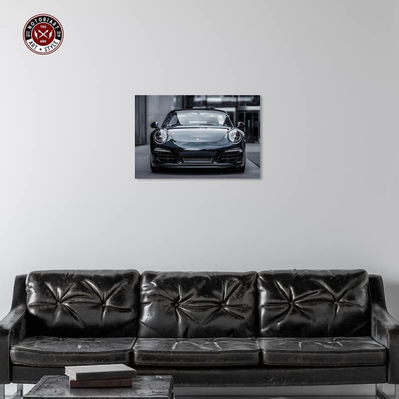 Notoriart Classy Car Gallery Wrapped Car 1 Piece Canvas Wall Art