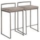preview thumbnail 8 of 74, Carbon Loft Yadriel Industrial Antique Stackable Counter Stool (Set of 2)