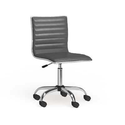 Carson Carrington Lund Modern Chrome Office Chair