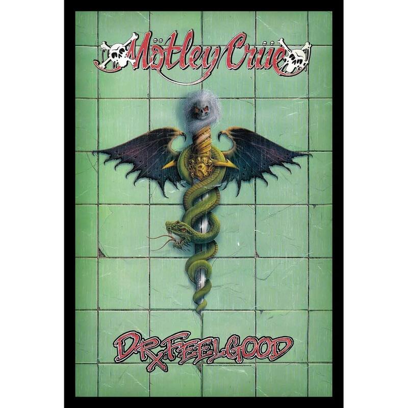 Motley Crue Dr Feelgood Framed Poster - 24 x 36 Inch