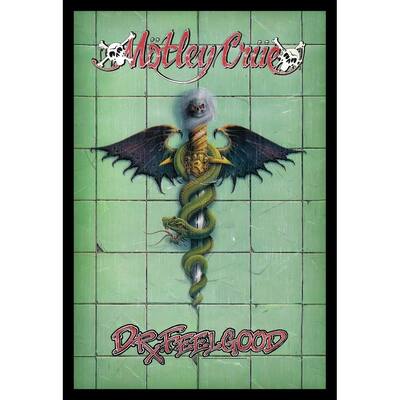 Motley Crue Dr Feelgood Framed Poster - 24 x 36 Inch