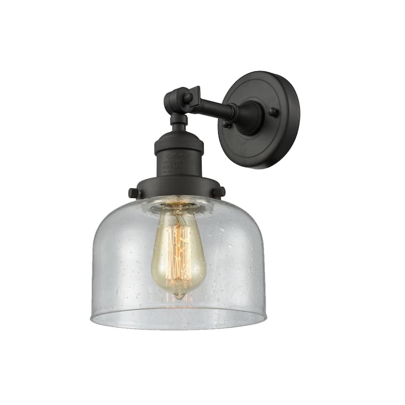 Innovations Lighting Large Bell Single Light 12" Tall Bathroom Sconce