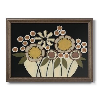 Summer Garden Floral I Premium Framed Canvas- Ready to Hang