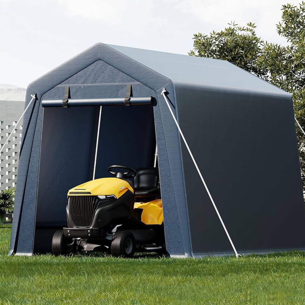 Outdoor Storage Shelter Shed Carport, Portable Garage for Motorcycle Bike
