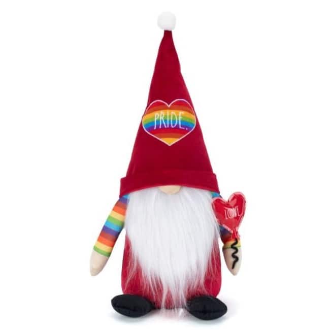 Rae Dunn Plush Gnome - LOVE/PRIDE - Valentine's Day