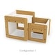 preview thumbnail 5 of 7, P'kolino Klick Duo Desk - Natural/White