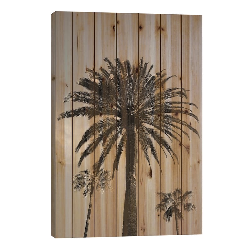Beverly Hills Sky III Print On Wood by Bethany Young - Multi-Color - 40x26x1.5