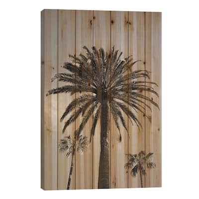 Beverly Hills Sky III Print On Wood by Bethany Young - Multi-Color