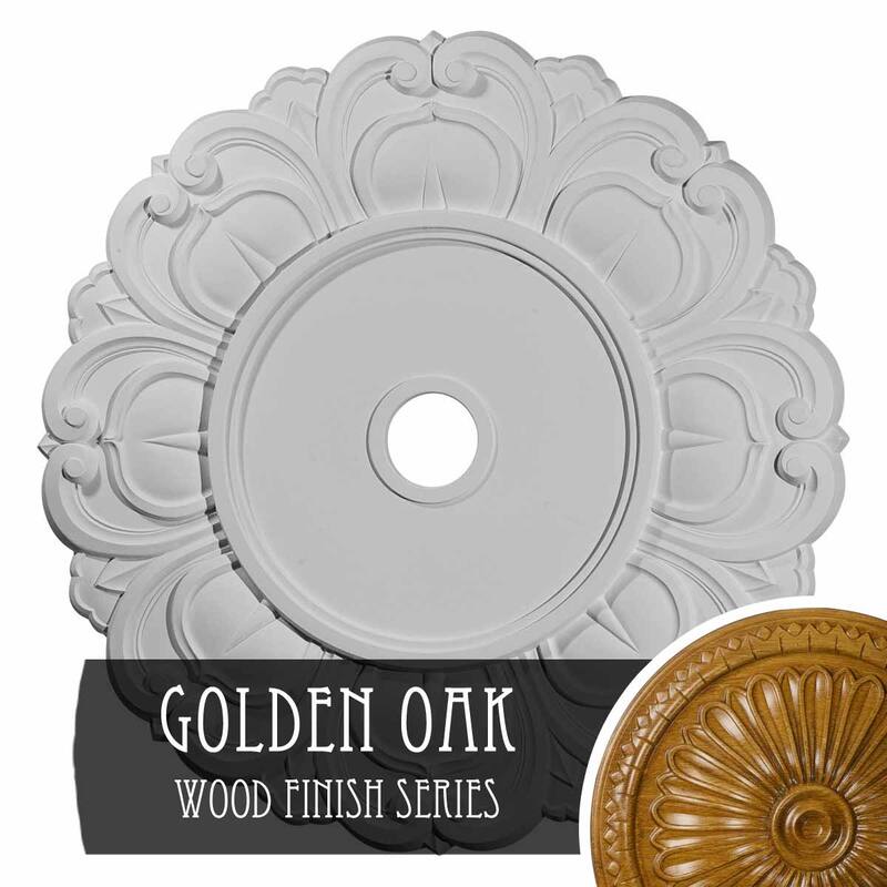 32 1/4"OD x 3 5/8"ID x 1 1/8"P Angel Ceiling Medallion