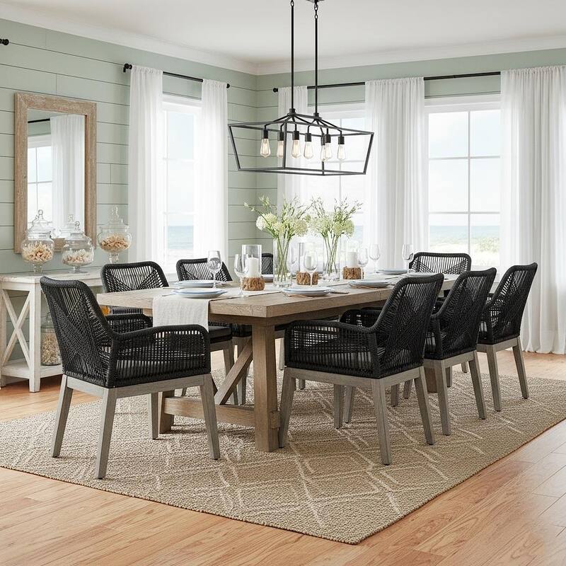 Buy 2 Ottawa Rope Patio Chairs Acacia Wood Frame