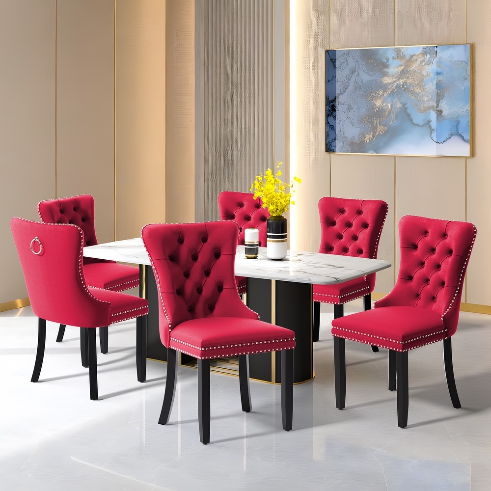 Red kitchen table chairs new arrivals