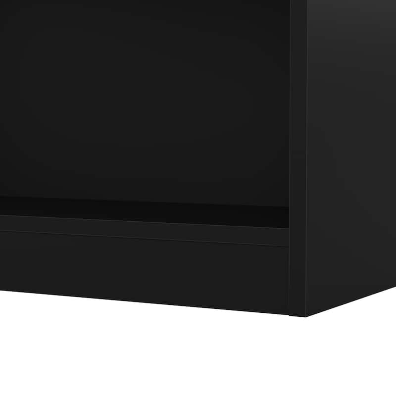 Universal Tall 5 Shelf Bookcase Storage by Bush Furniture