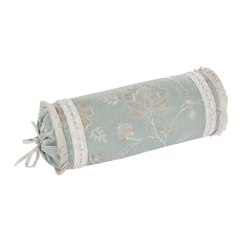 J. Queen New York Garden View Neckroll Pillow