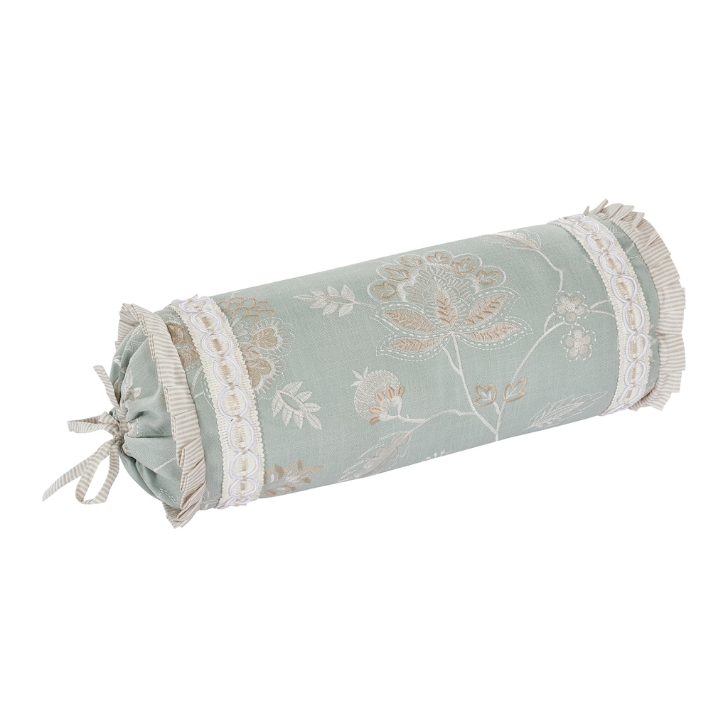 J. Queen New York Garden View Neckroll Pillow