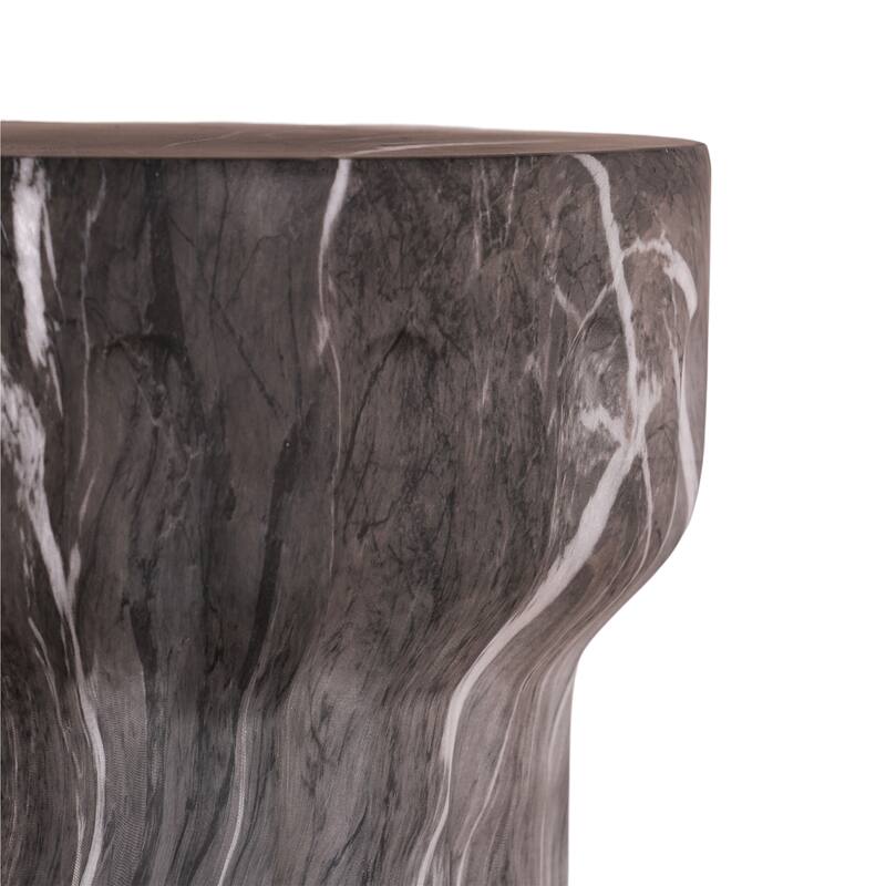 Cement Outdoor End Tables for Patio