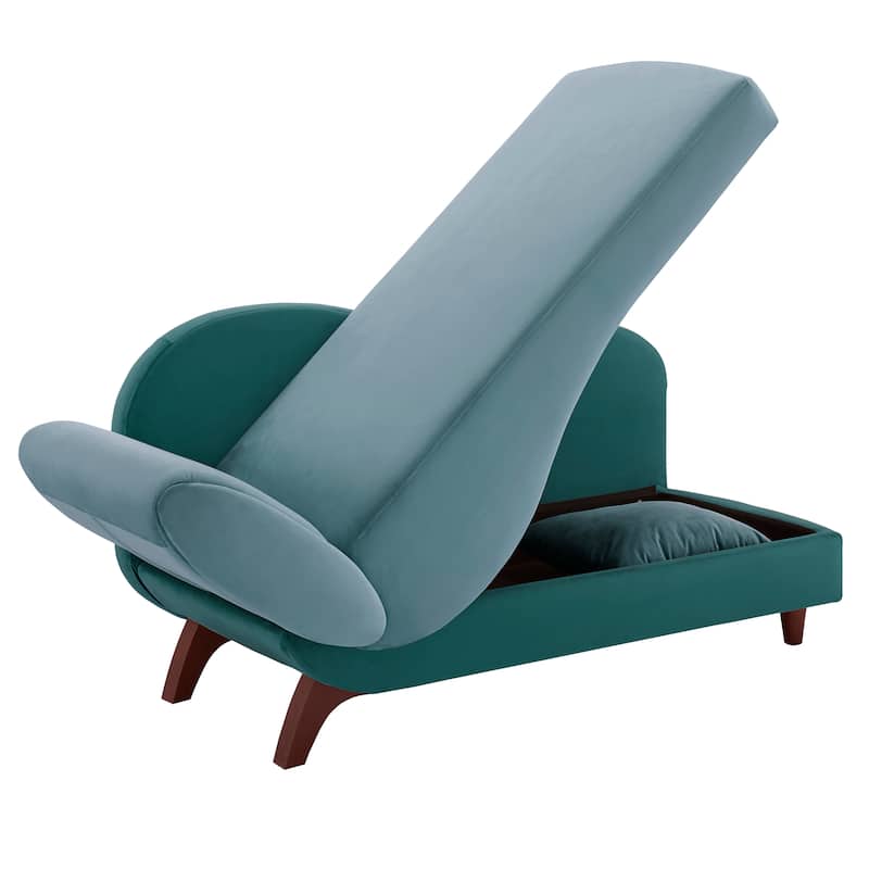 Aideen 2-tone Storage Chaise by iNSPIRE Q Modern
