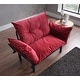 preview thumbnail 8 of 22, Sonix Flared Arms Modern Comfortable Loveseat With Removable Cushions