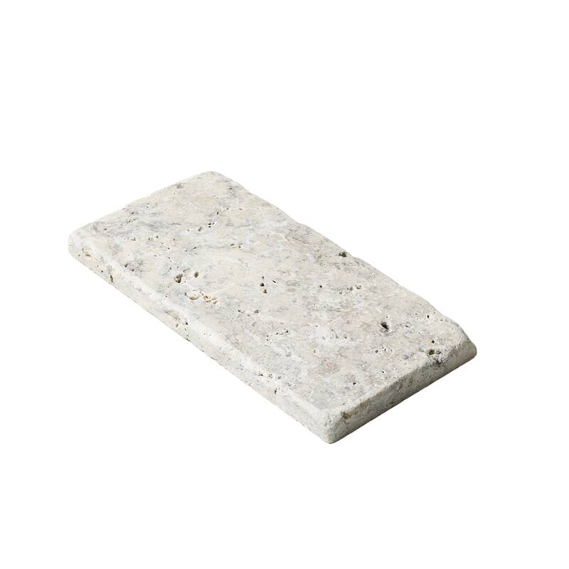 Ivory Travertine 3" x 6" Tumbled Tile