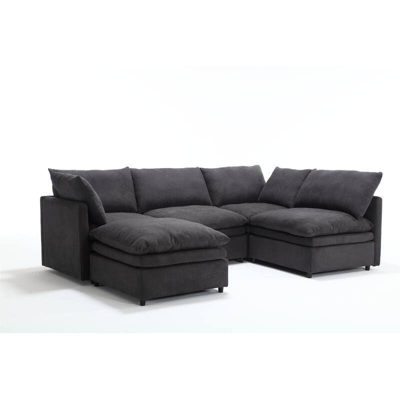 Modern U-shaped Sectional Sofa