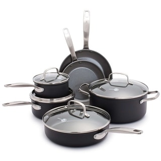 GreenPan Chatham Ceramic Non-Stick 10-Piece Cookware Set
