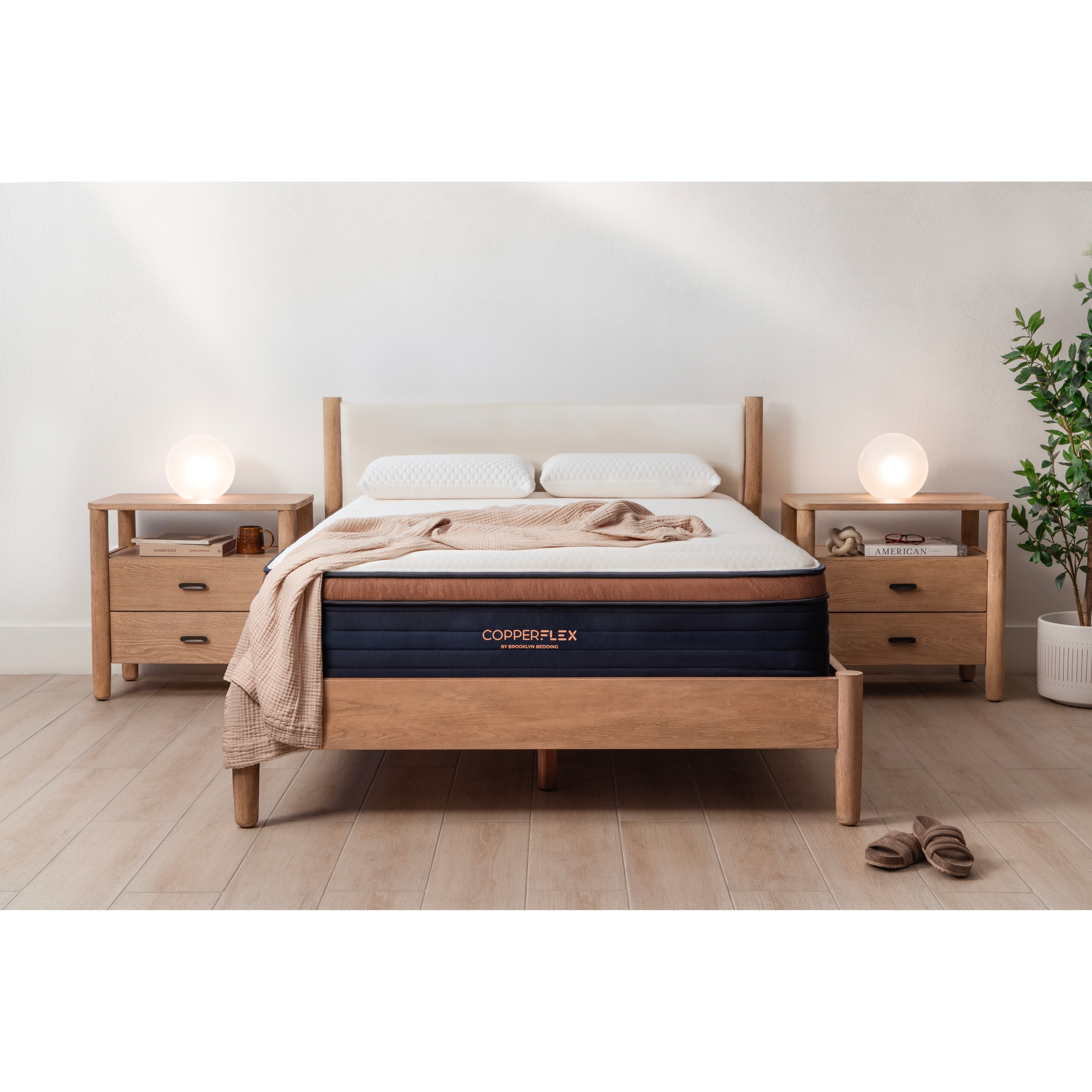 Brooklyn Bedding CopperFlex Pro 14" Foam Mattress with Zoned Foam
