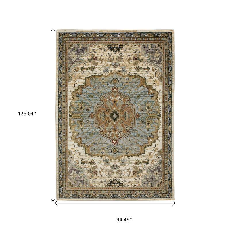 HomeRootsOriental Traditional Rectangle Area Rug