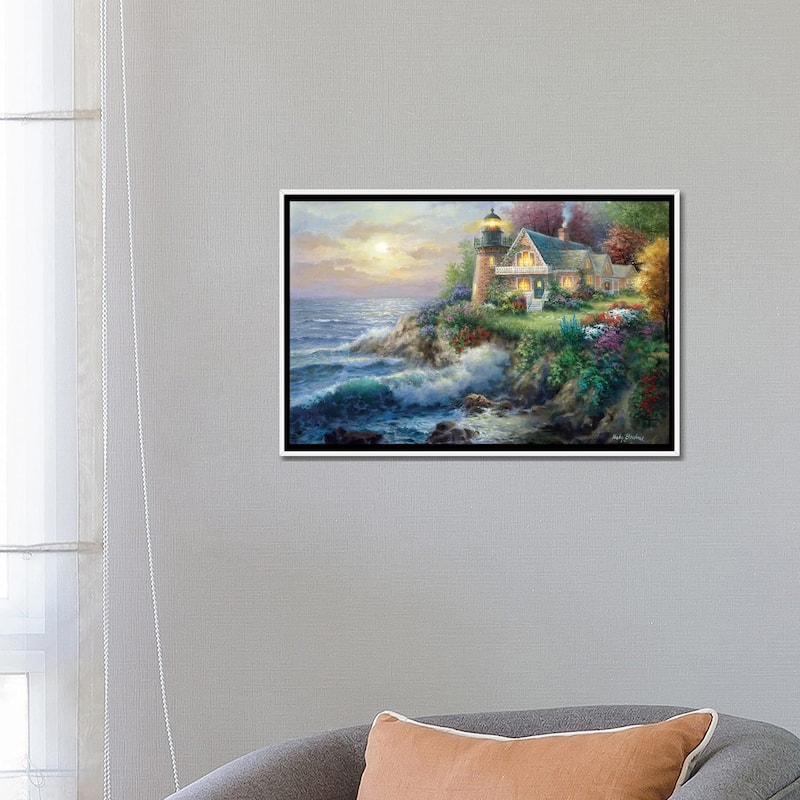 iCanvas "Guardian Of The Sea" by Nicky Boehme Framed Canvas Print