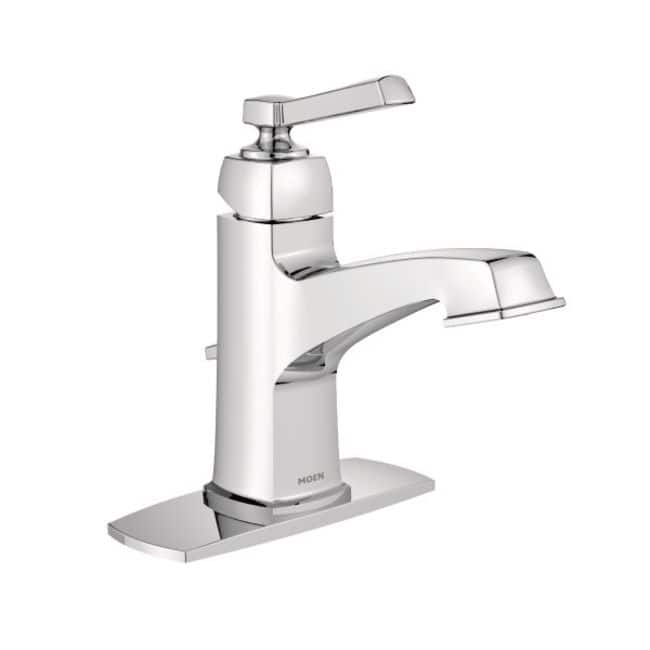 Moen Boardwalk Single Hole Bathroom Faucet