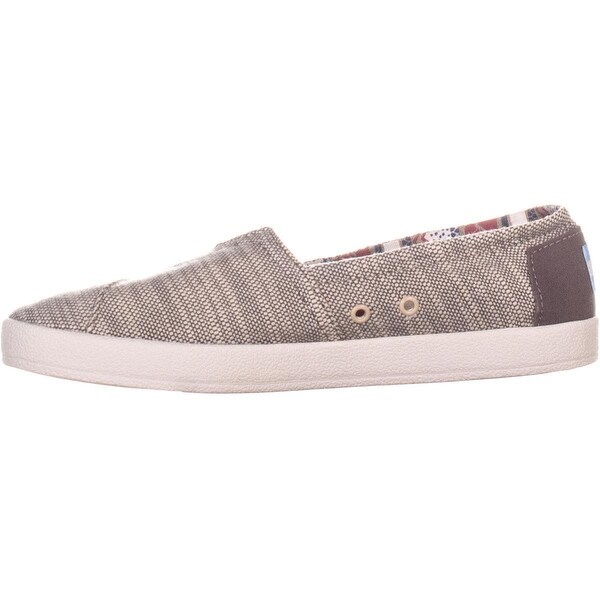 toms avalon grey textured woven