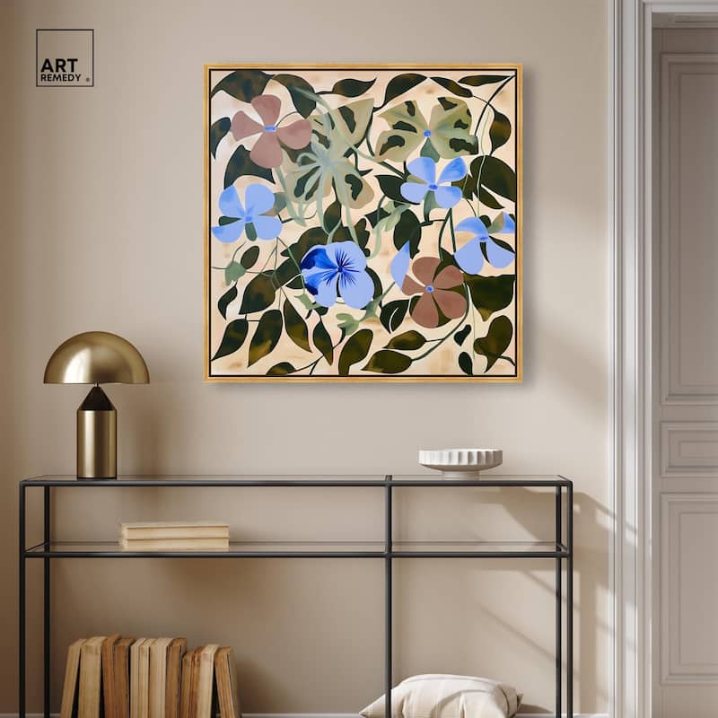 Rhythmic Blooms Canvas by Art Remedy