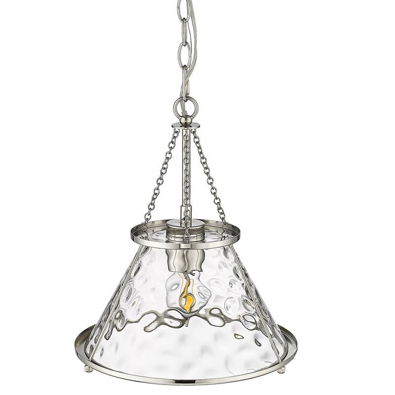 Millennium Lighting 13501 Javis 13" Wide Pendant - Polished Nickel