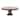 4.5"H Brown Wooden Pedestal Tray Perfect for Displaying Seasonal Decor - 10.5”Dia x 4.5”H