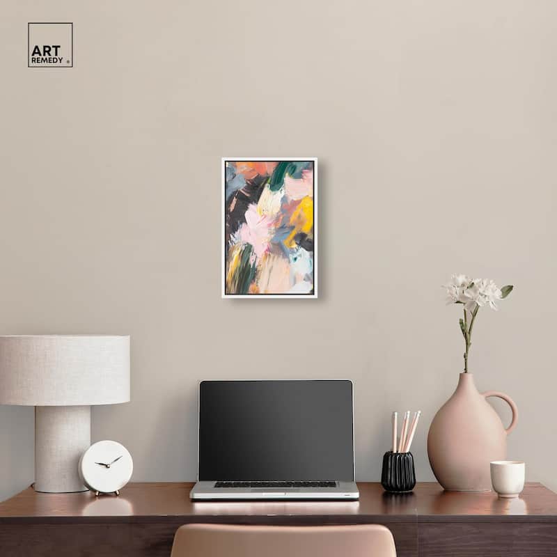 Chromatic Surge II Canvas by Art Remedy