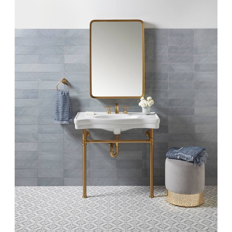 Kingston Brass Manhattan 8 in. Widespread Bathroom Faucet