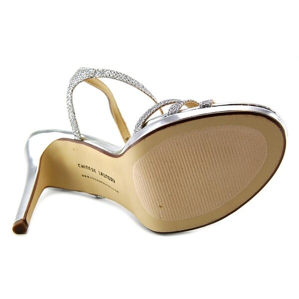 chinese laundry silver sandals