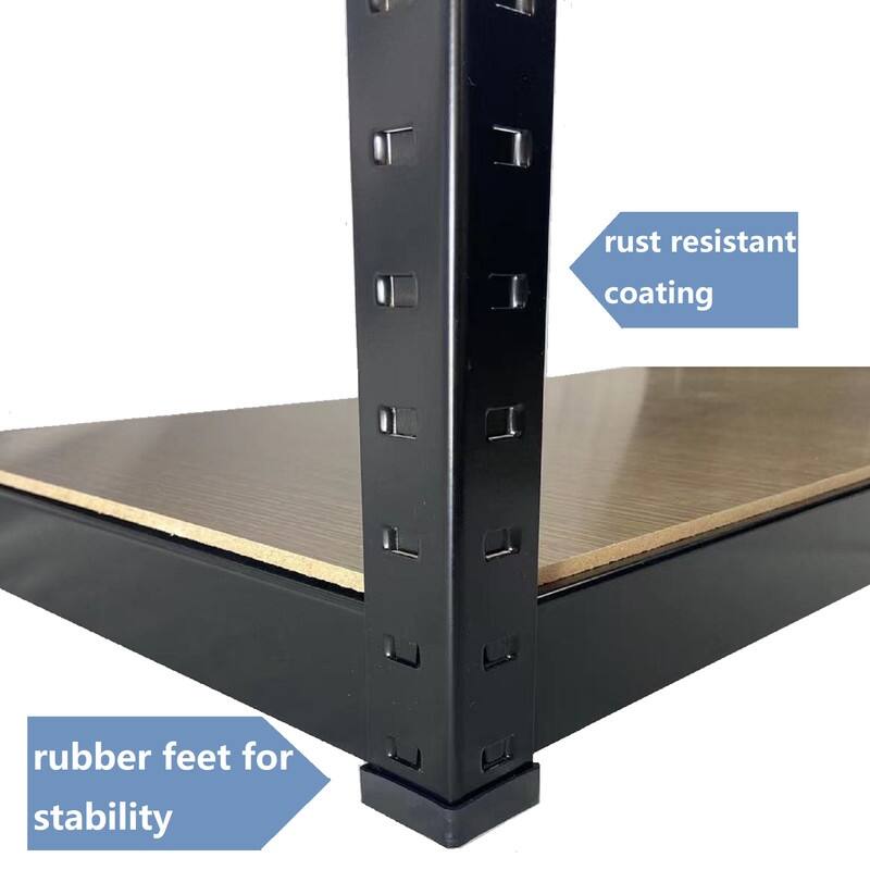 4 Tier Adjustable Garage Storage Shelving Unit Metal Utility Rack