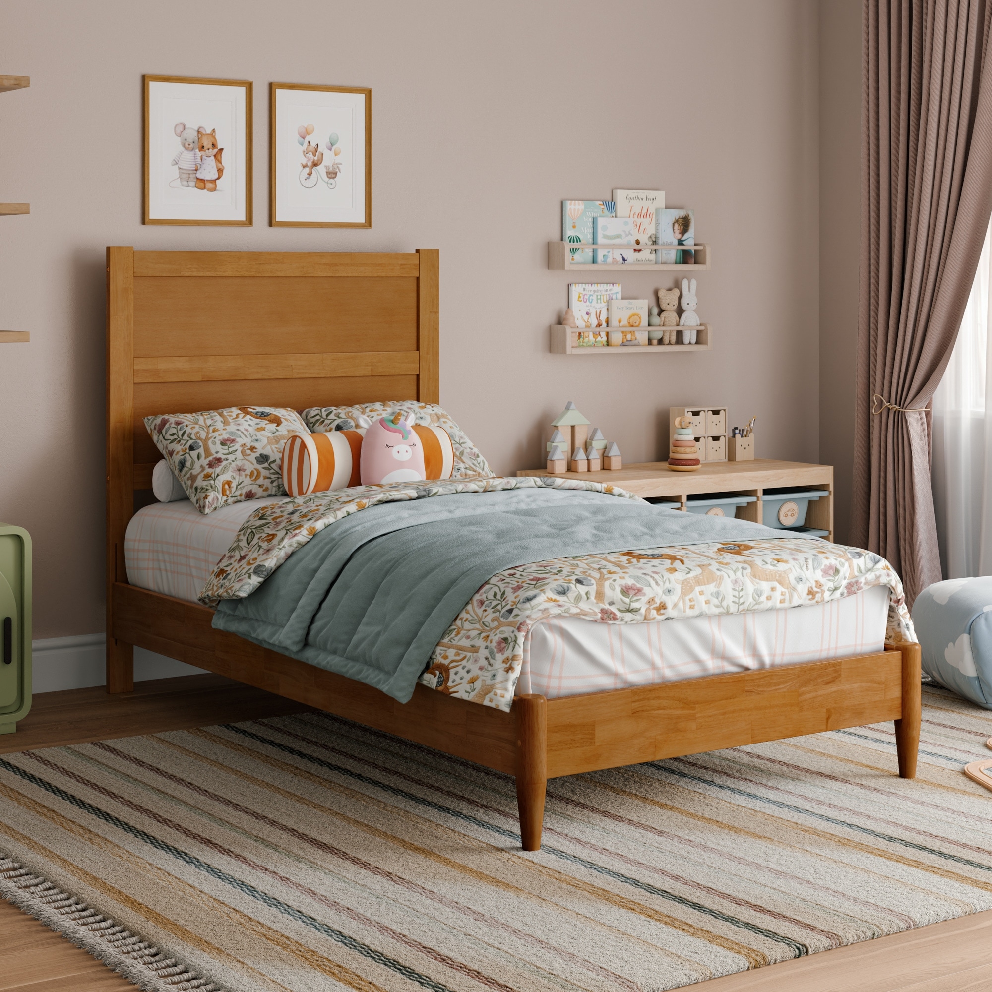 Aveline Low Profile Platform Bed