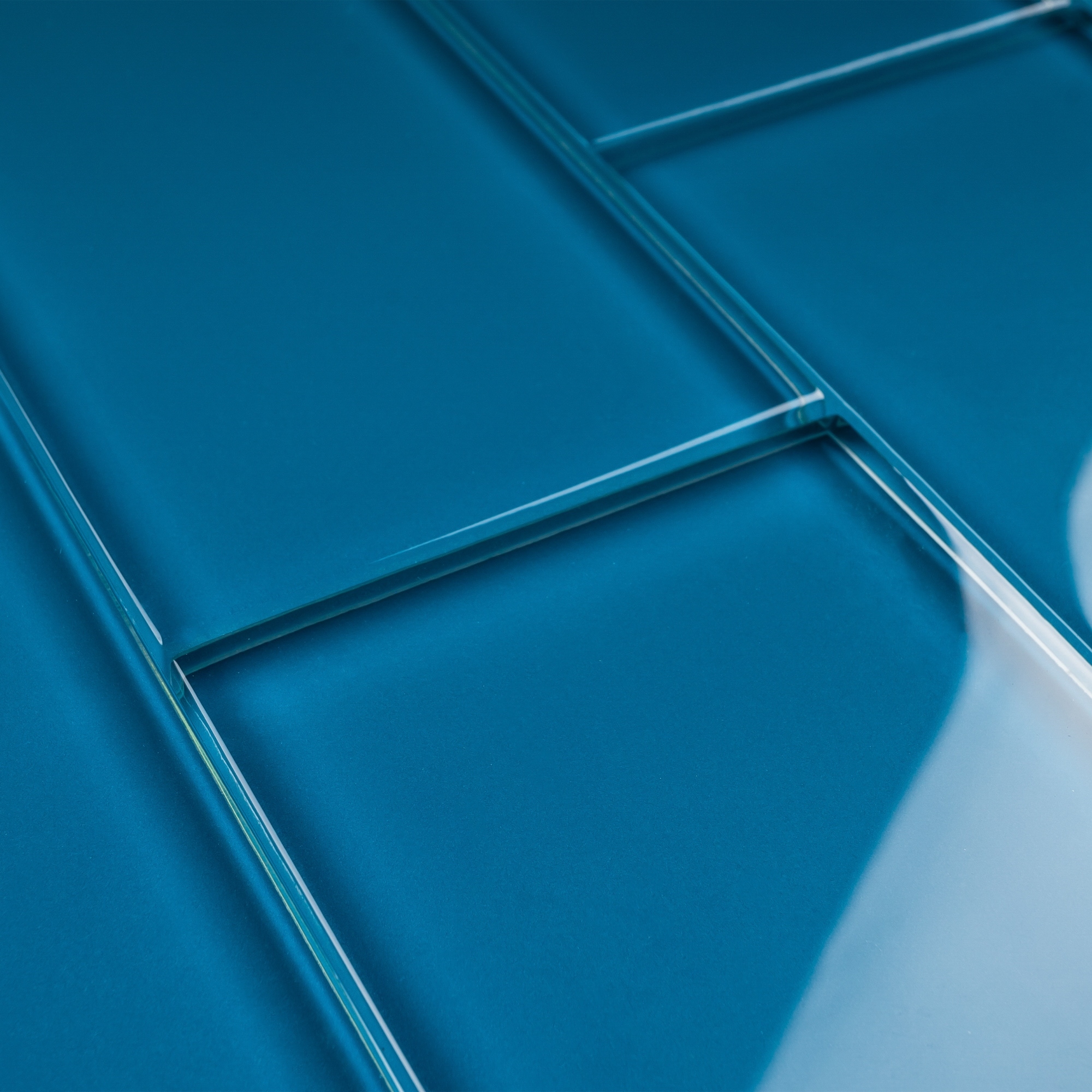 Shop Tilegen 3 X 6 Glass Subway Tile In Turquoise Blue Wall Tile 80 Tiles 10sqft On Sale Overstock 27973556
