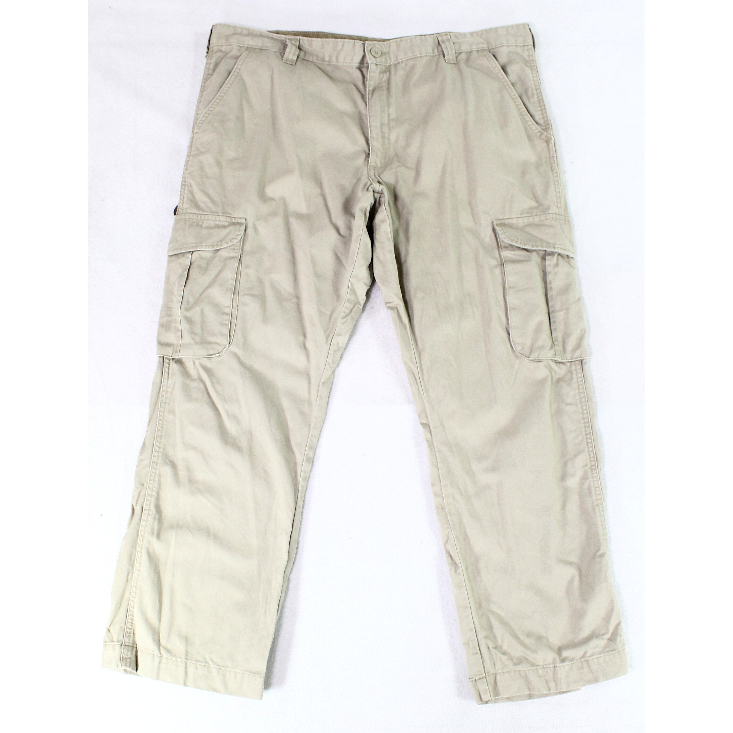 Shop Lee Mens 40x30 Relaxed Fit Cargo Utility Khakis Pants