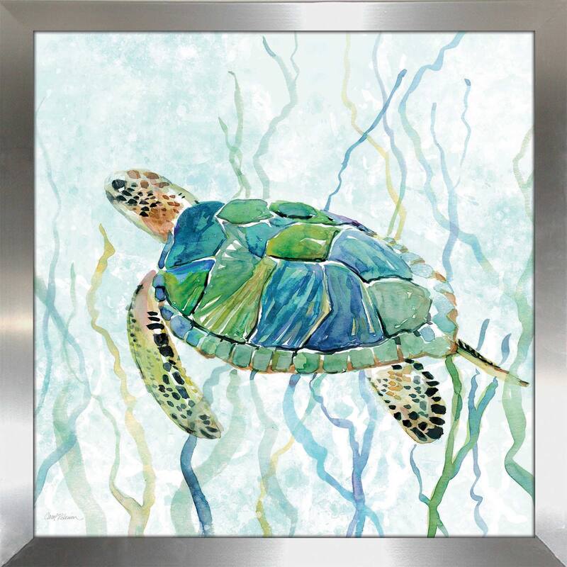"Sea Turtle Swim II" by Carol Robinson Print on Acrylic