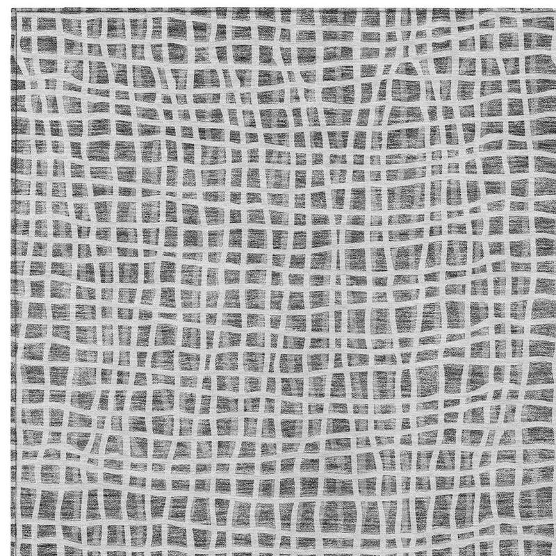 HomeRoots Striped Transitional Rectangle Outdoor Rug