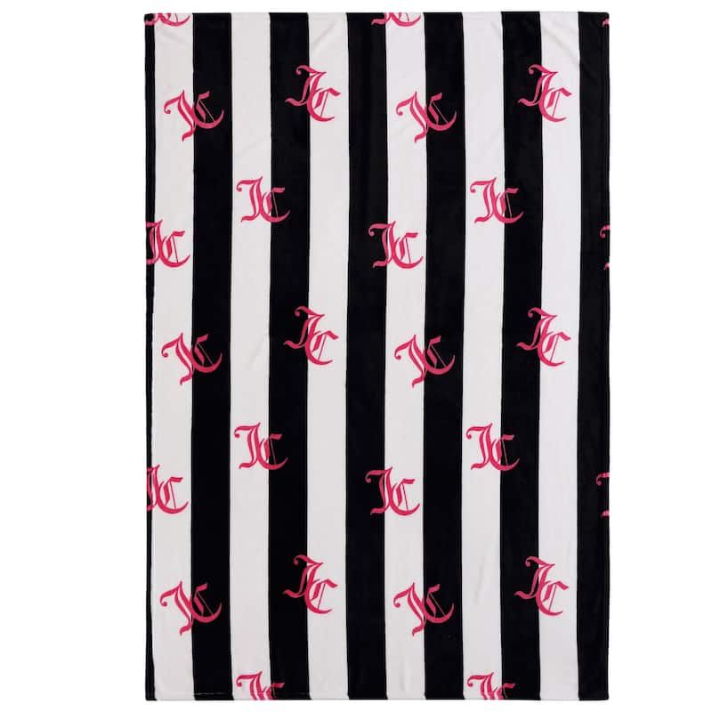 Juicy Couture Cabana 50" x 70" Plush Throws