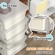 preview thumbnail 5 of 7, Qaba 4 Tier Kids Storage Unit, 4 Drawer Chest Toy Organizer Plastic Bins