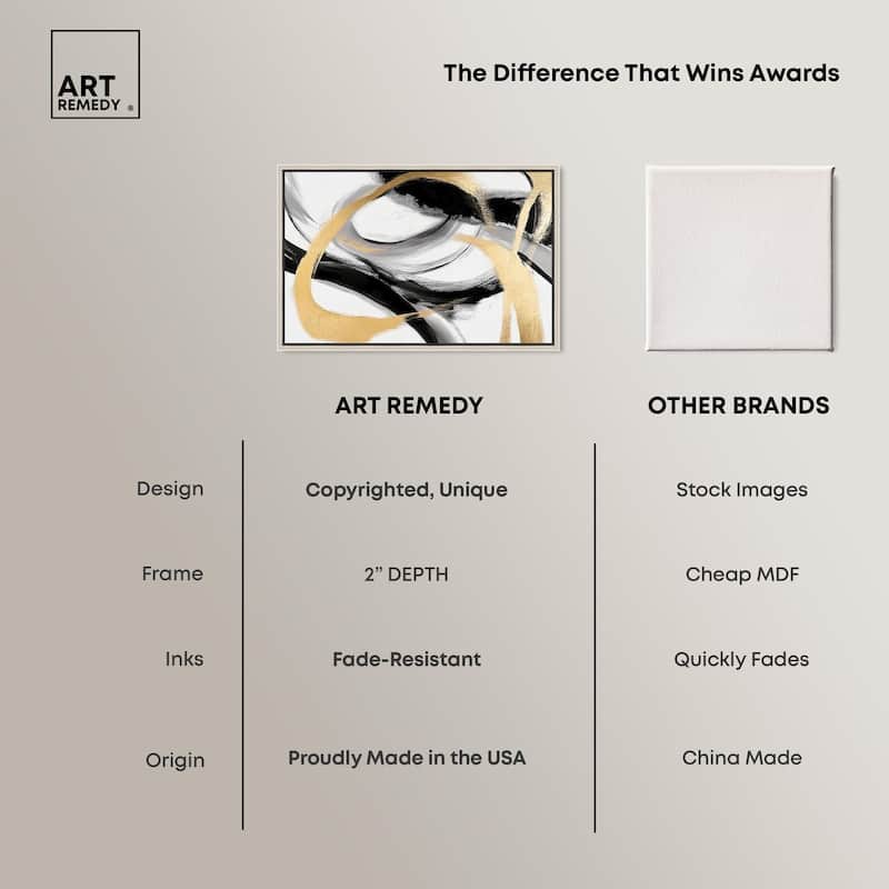 Midas Arc I Canvas by Art Remedy