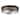 2-Light Oil-Rubbed Bronze Glass Ceiling Light - Oil-Rubbed Bronze