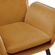 preview thumbnail 90 of 92, Upholstered Wingback Armchair Leisure Accent Chair, Single - 40.55" H x 28.34" W x 33.1" D