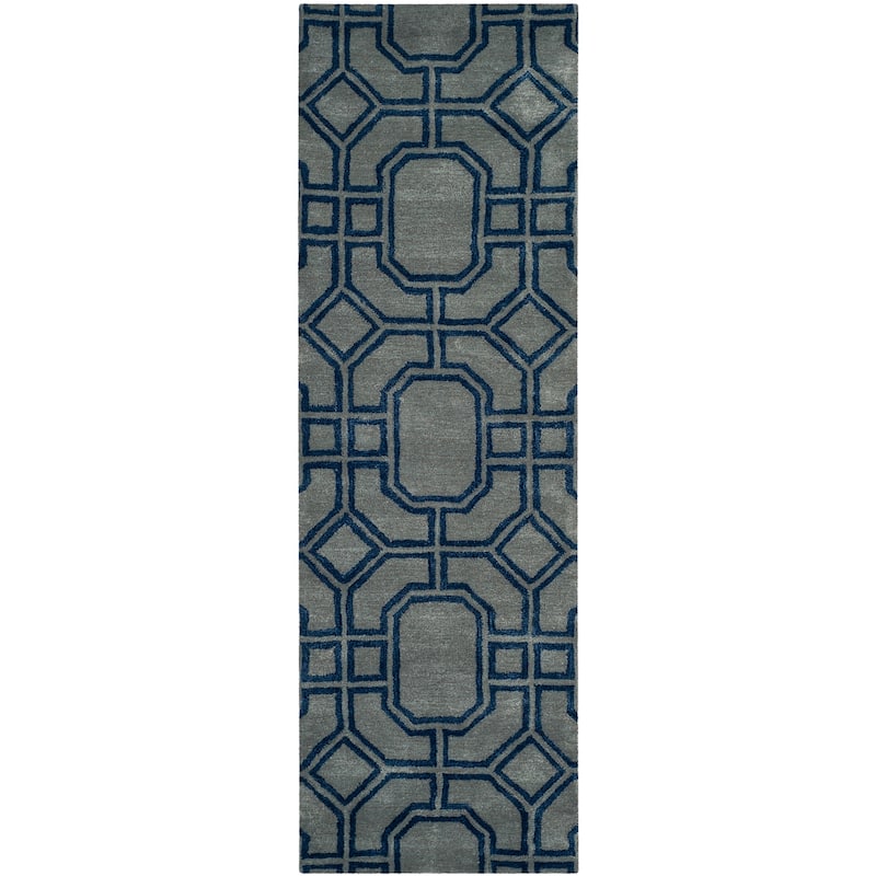 SAFAVIEH Handmade Soho Sharde N.Z. Wool/ Viscose Rug