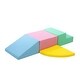 preview thumbnail 3 of 12, Soft Kids Playtime Corner Climber, Colorful 4-Piece Lightweight Climbing Indoor Set