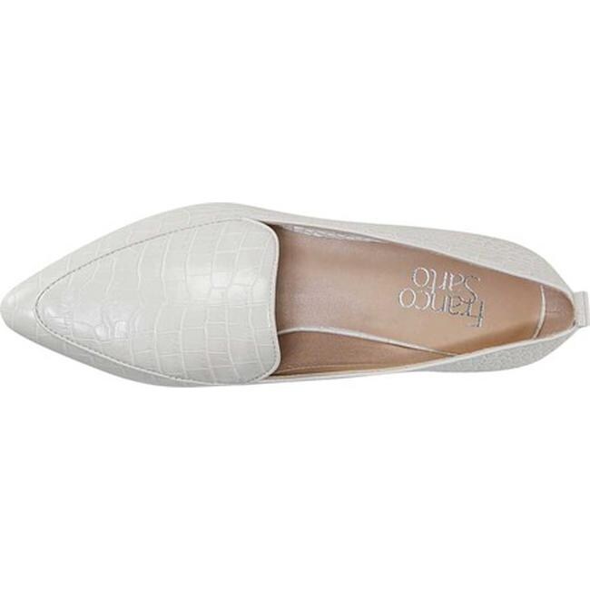 franco sarto studio pointed toe leather loafer