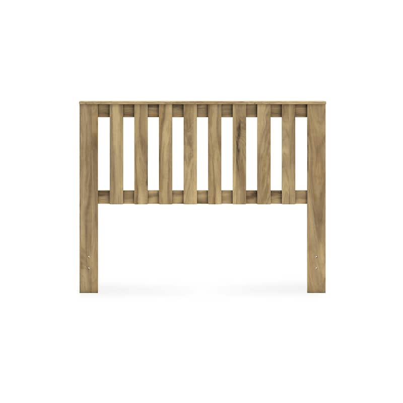 Signature Design by Ashley Bermacy Light Brown Panel Headboard with 2 Nightstands